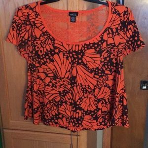 Orange and black crop